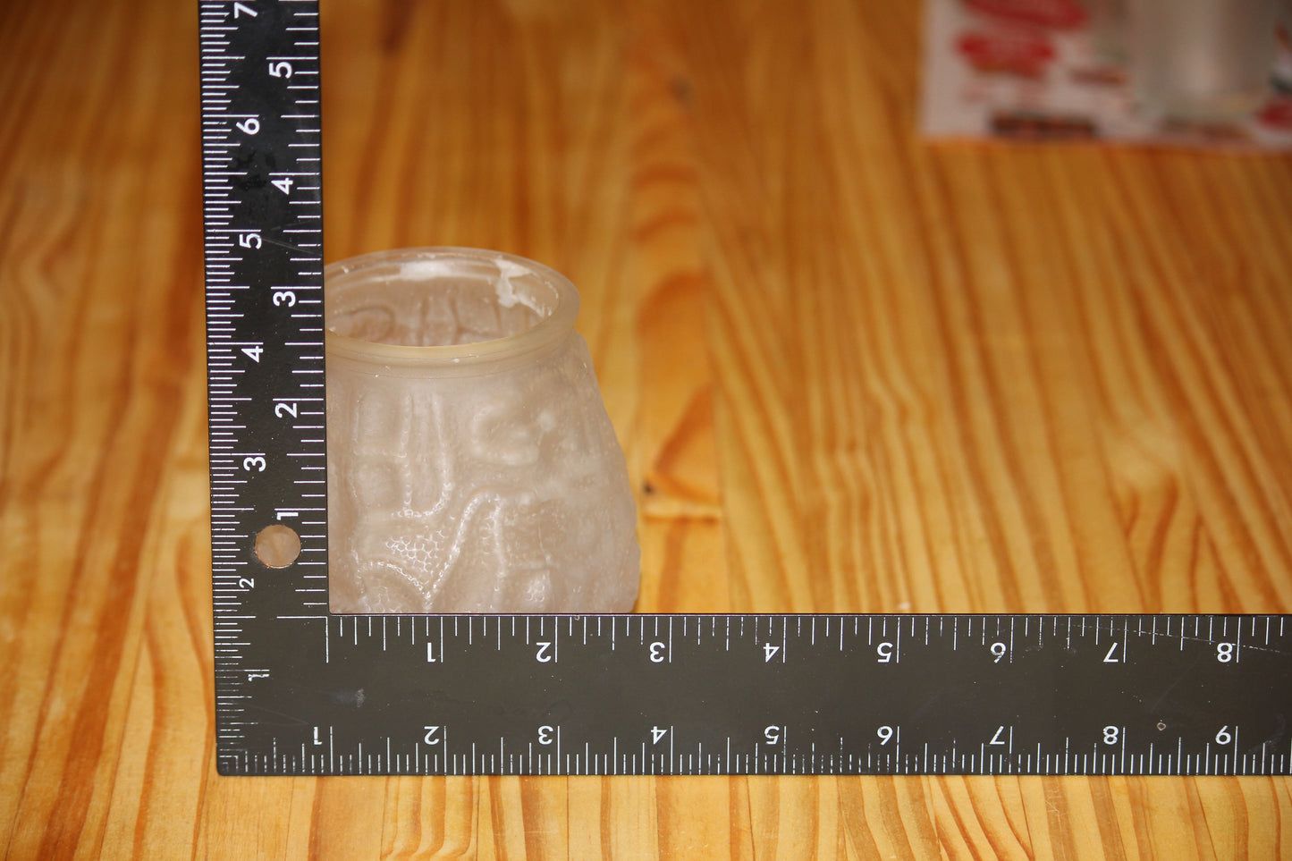 Set of 16 frosted candle vessels- USED