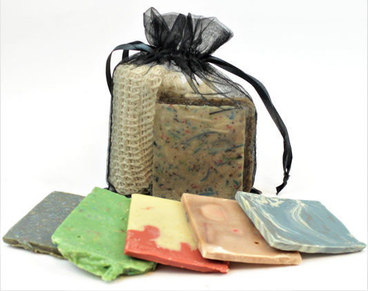 Soap Ends Sample Bag