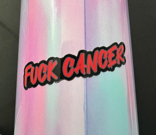 FUCK CANCER Sticker