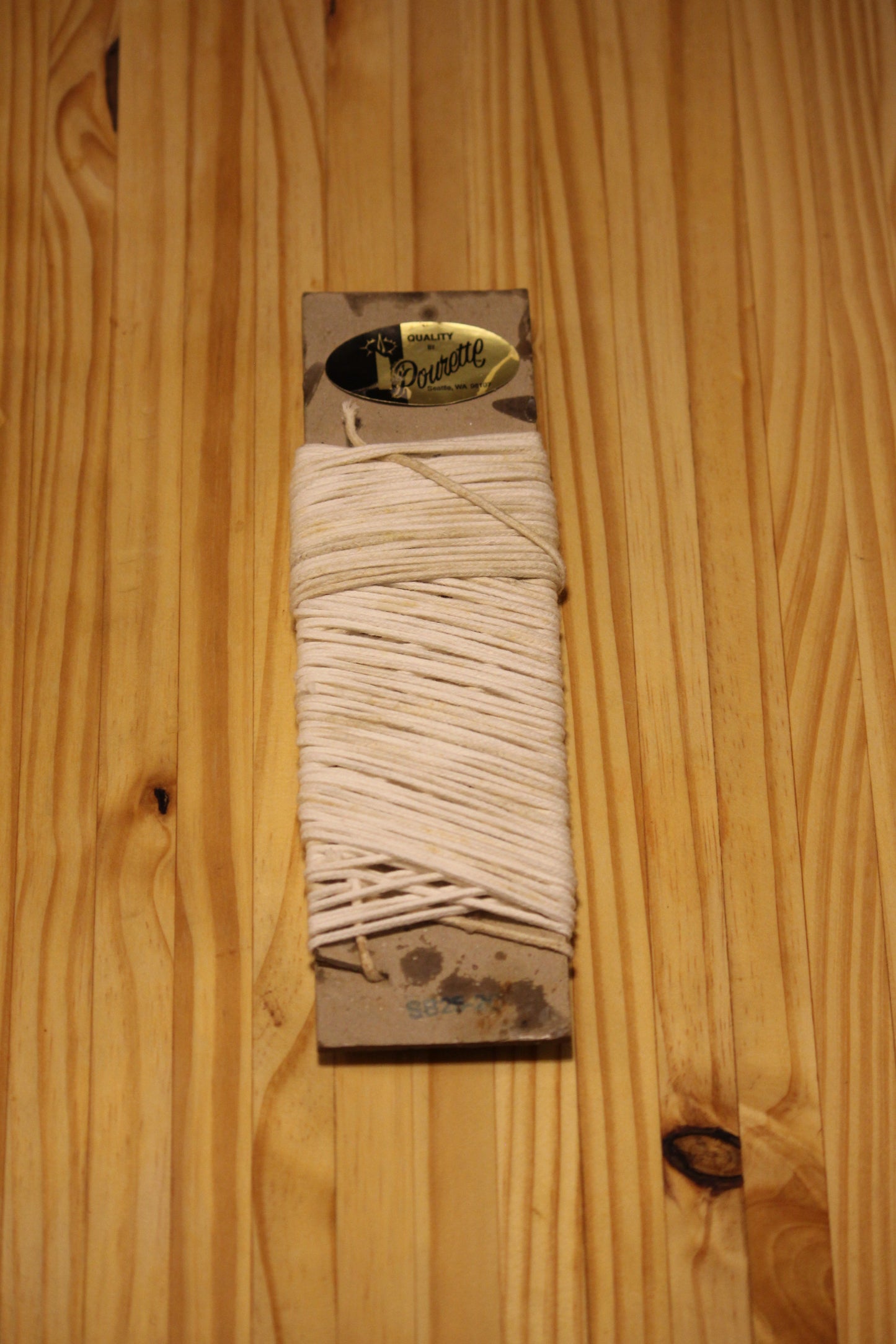 raw candle wicking material
